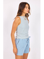 Sage The Label STL Baby Bud Stripe Tank