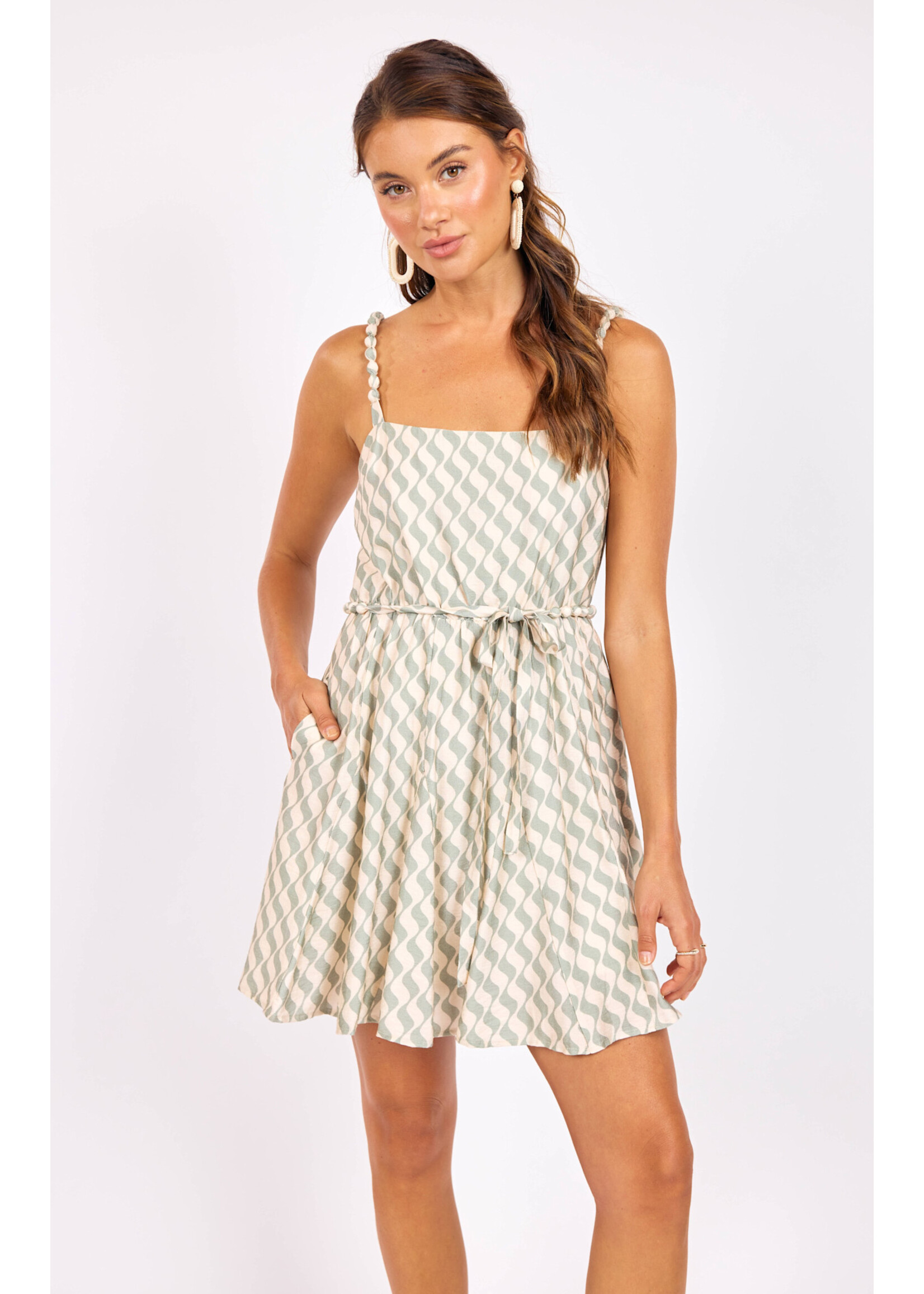 Sage The Label STL Light a Spark Mini Dress