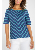 Liverpool LP 1/2 Slv Boat neck Top