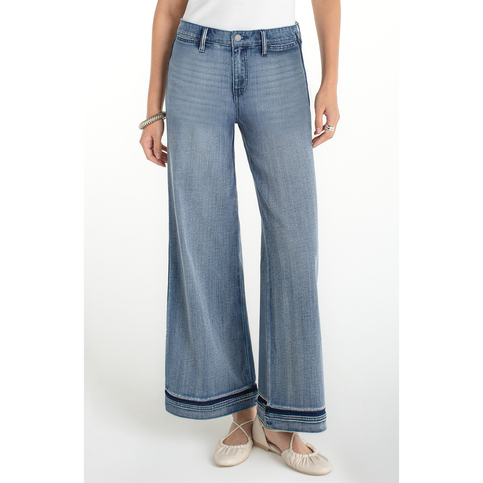 Liverpool LP Super Wide Leg Denim