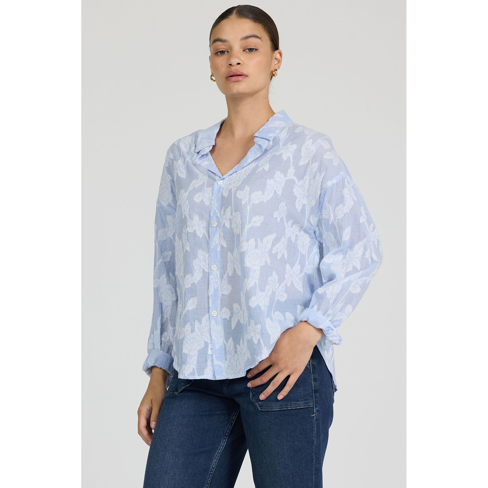 Dear John DJ Adrianna Floral Top