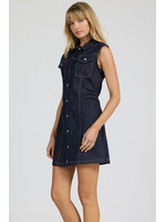 Dear John DJ Dark Denim Saira Dress