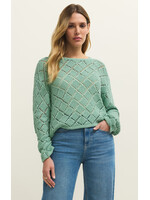 Z Supply Hullen Crochet sweater