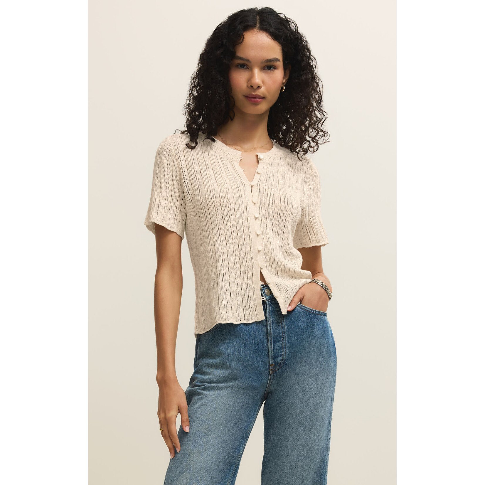 Z Supply Zs Starboard Crochet Top