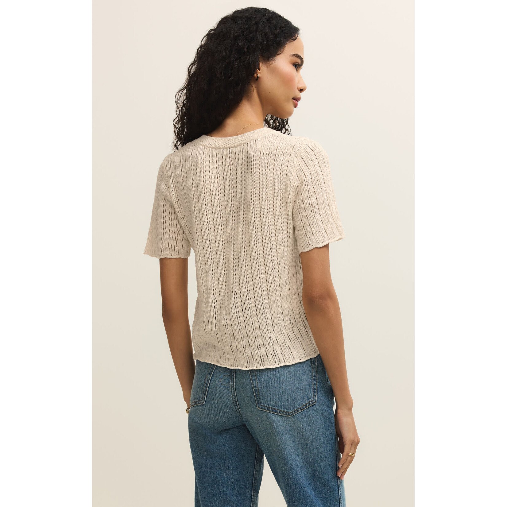 Z Supply Zs Starboard Crochet Top