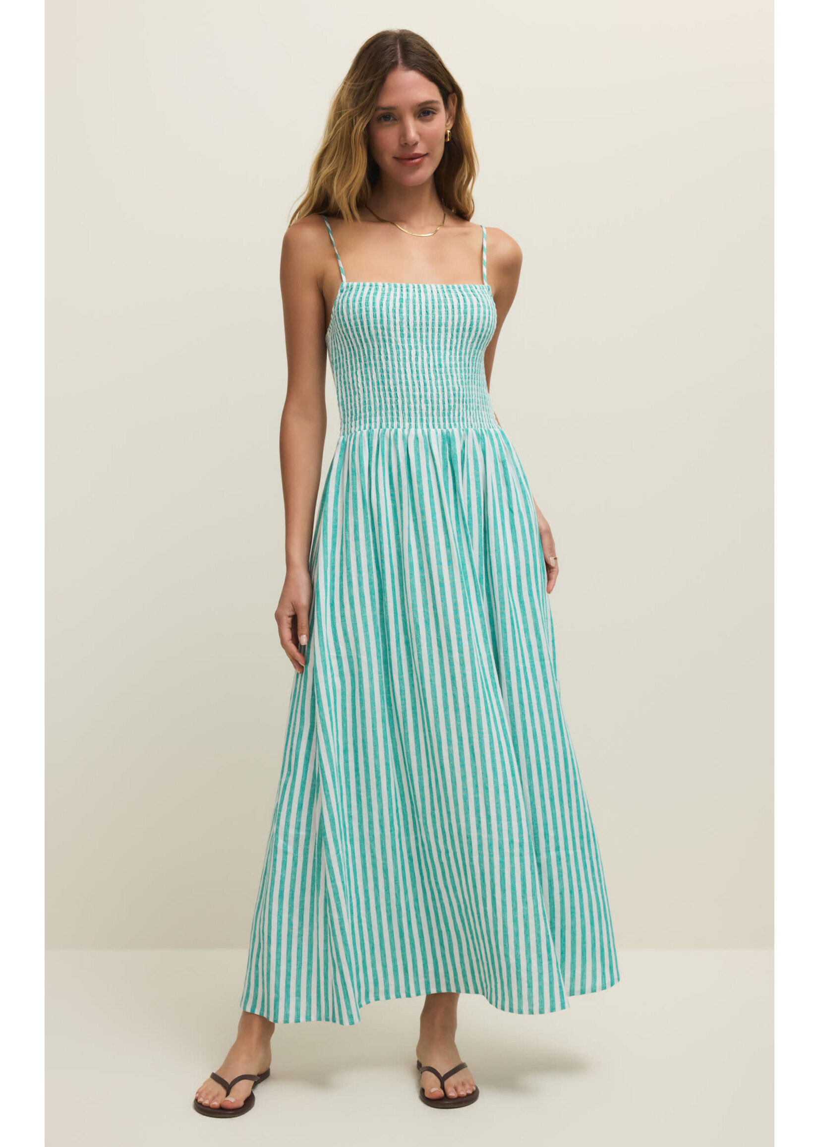 Z Supply Bayside Striped Midi Dress