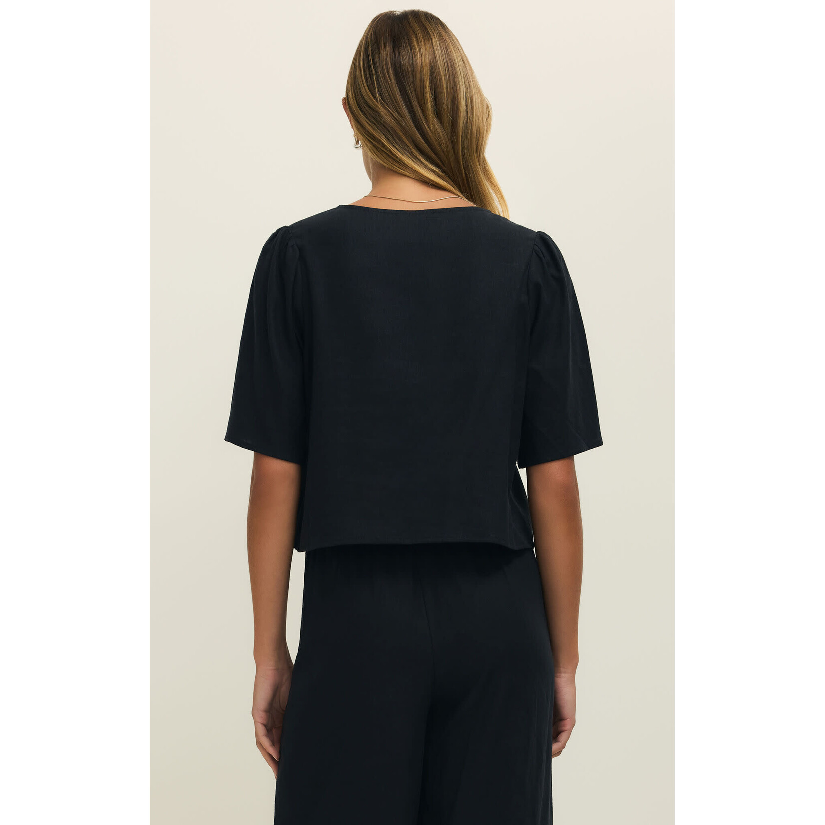 Z Supply La Belle Linen Top