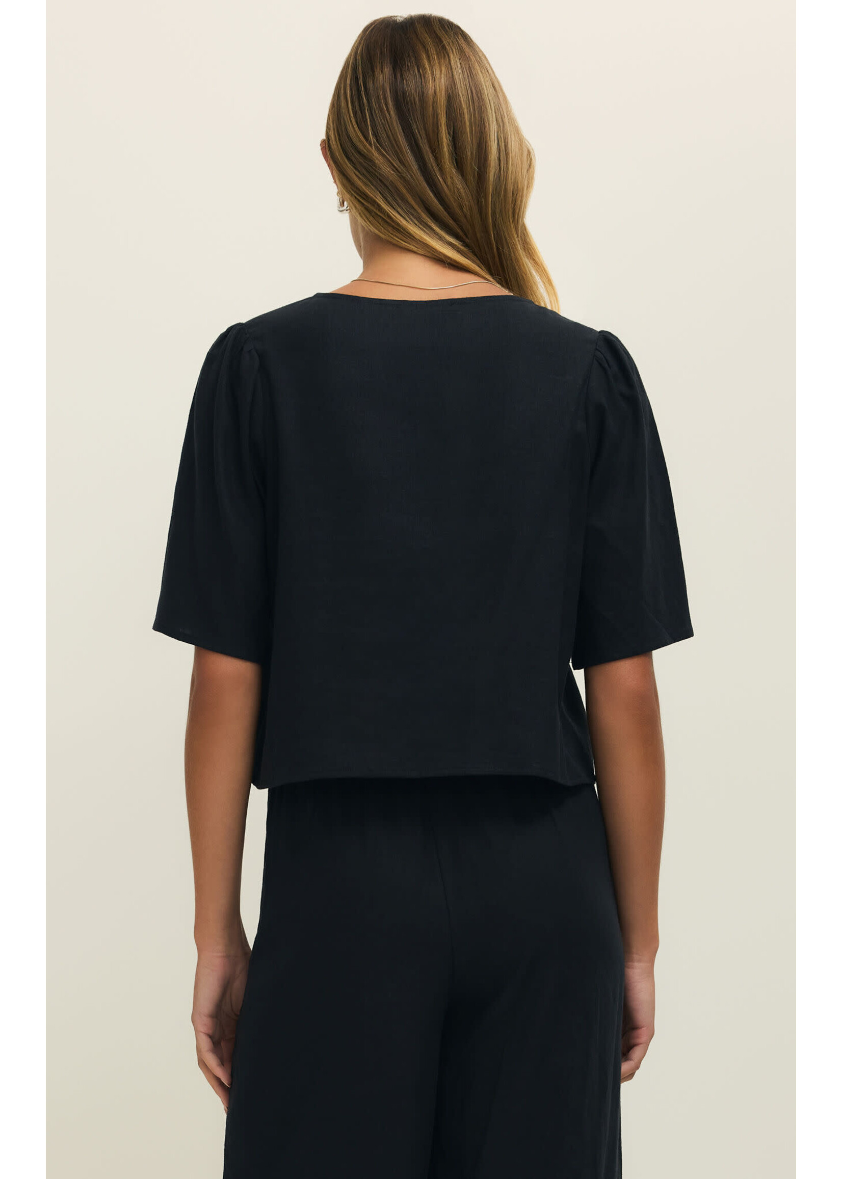 Z Supply La Belle Linen Top