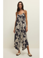 Z Supply Flared Asha Floral Jumpsuit