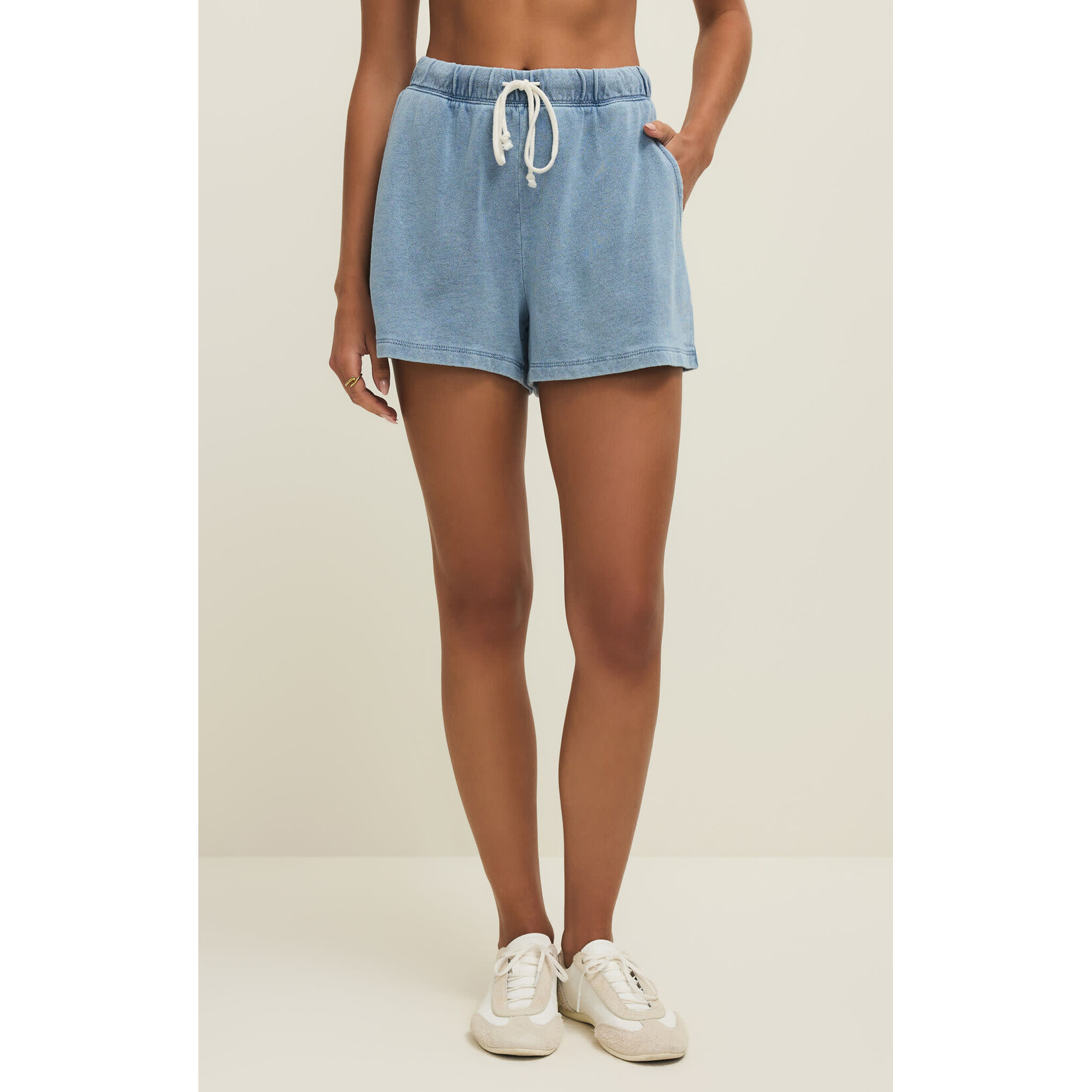 Z Supply Hunter Knit Denim Short