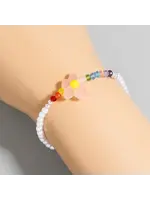 Fame F Multi Flower Bracelet