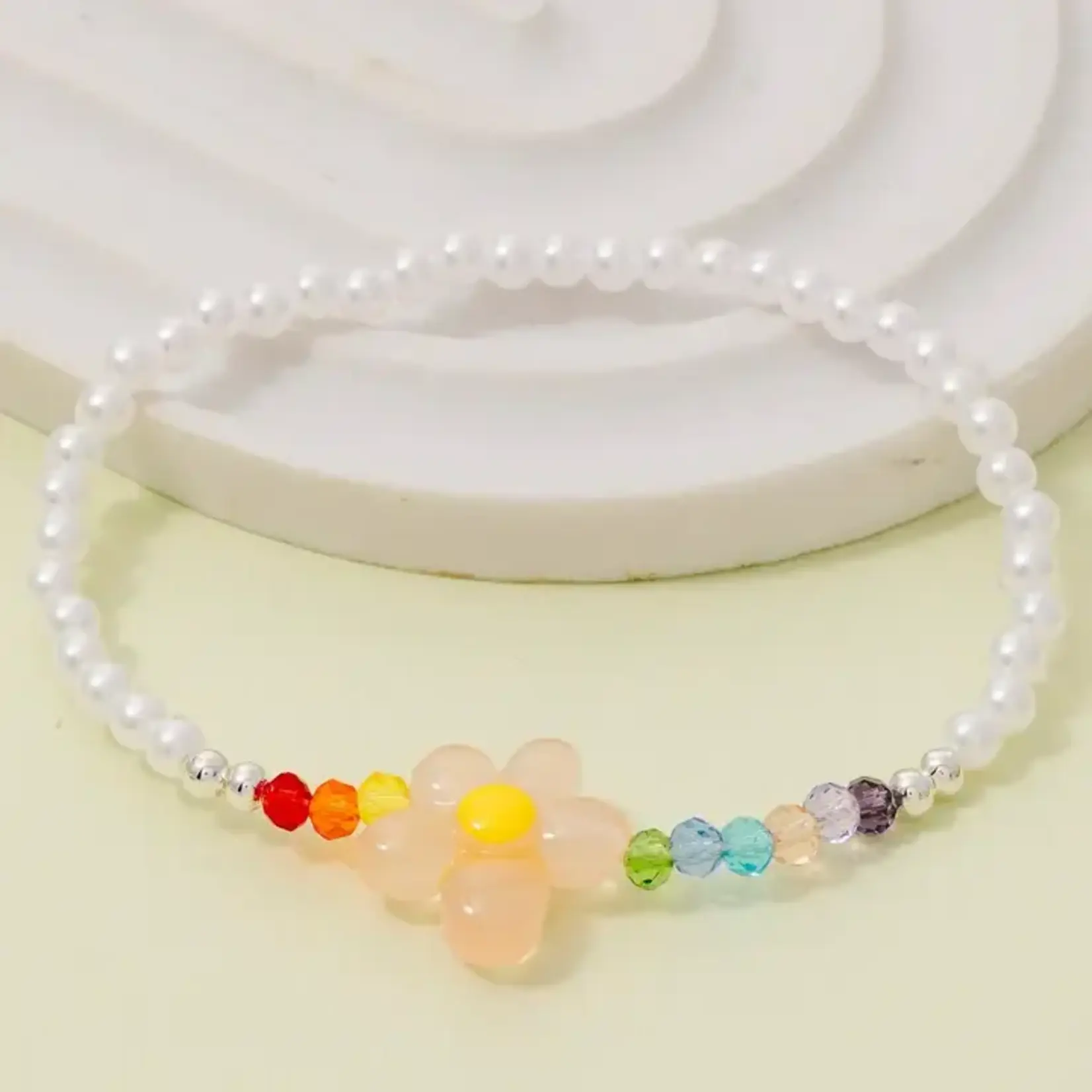 Fame F Multi Flower Bracelet