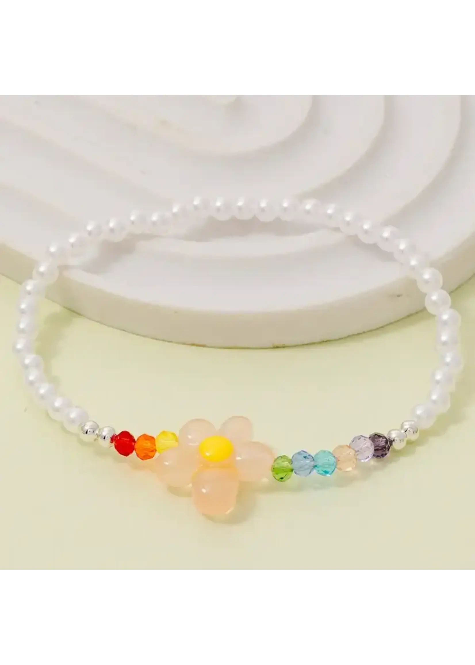 Fame F Multi Flower Bracelet