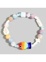 Fame F Ceramic Fish Bracelet