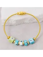 Fame F Evil Eye Bracelet