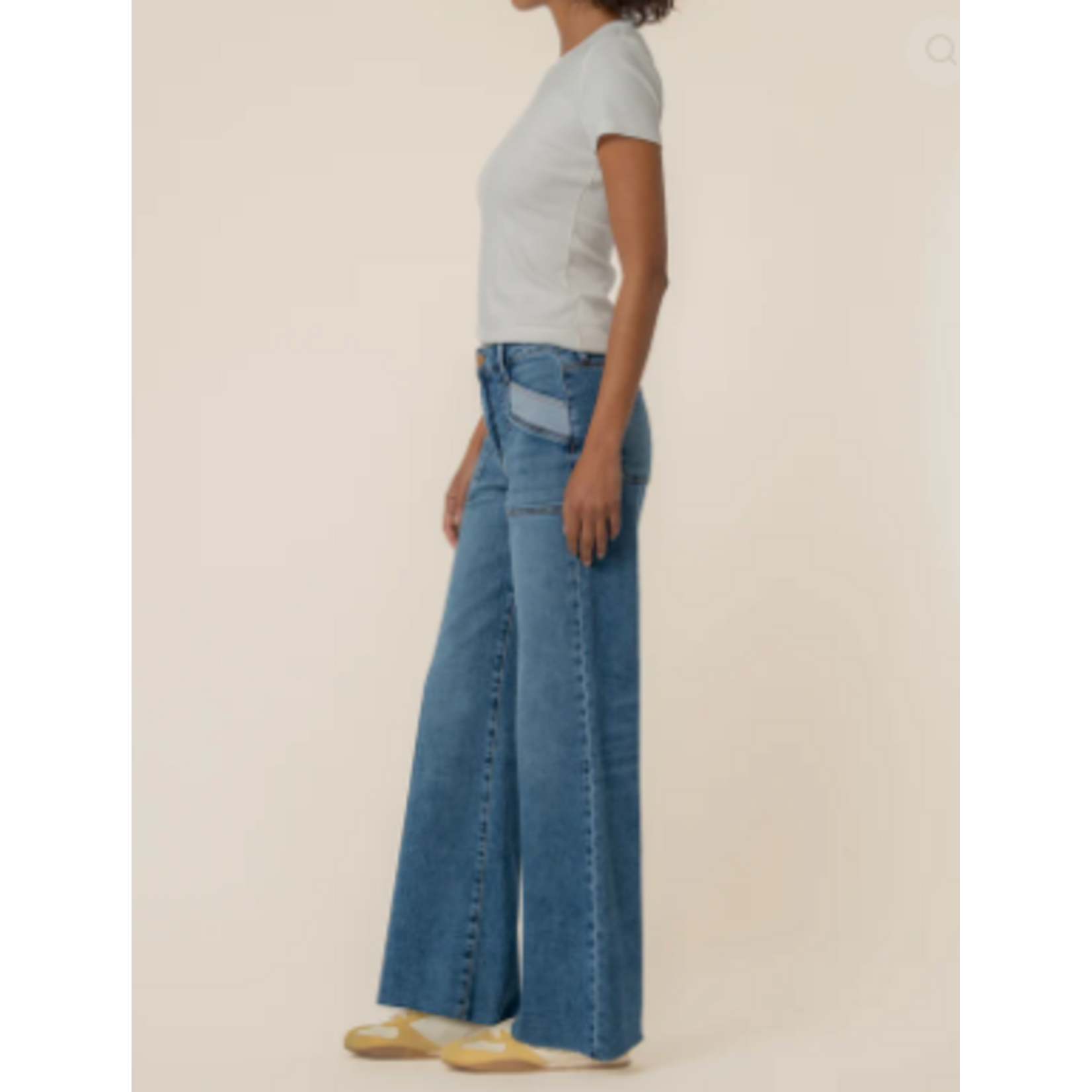 Kut Denim Maya Raw Hem Jean