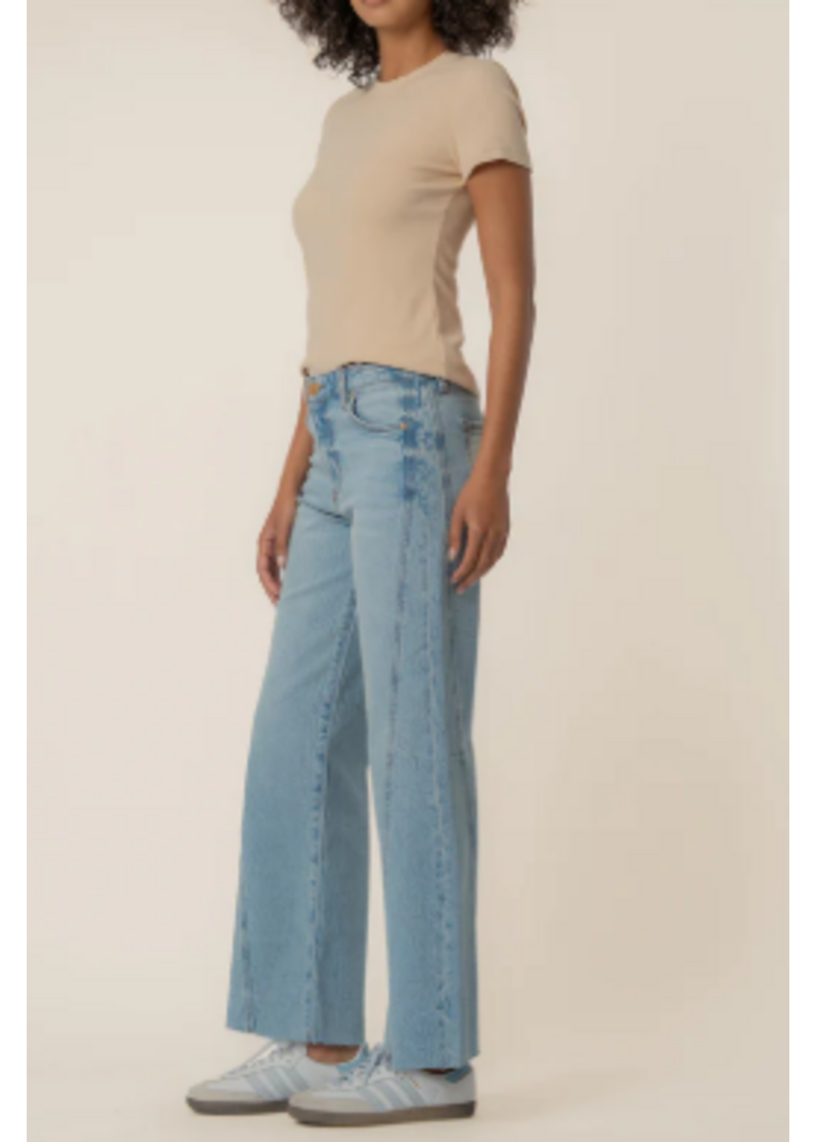 Kut Denim Meg Raw Hem Jean