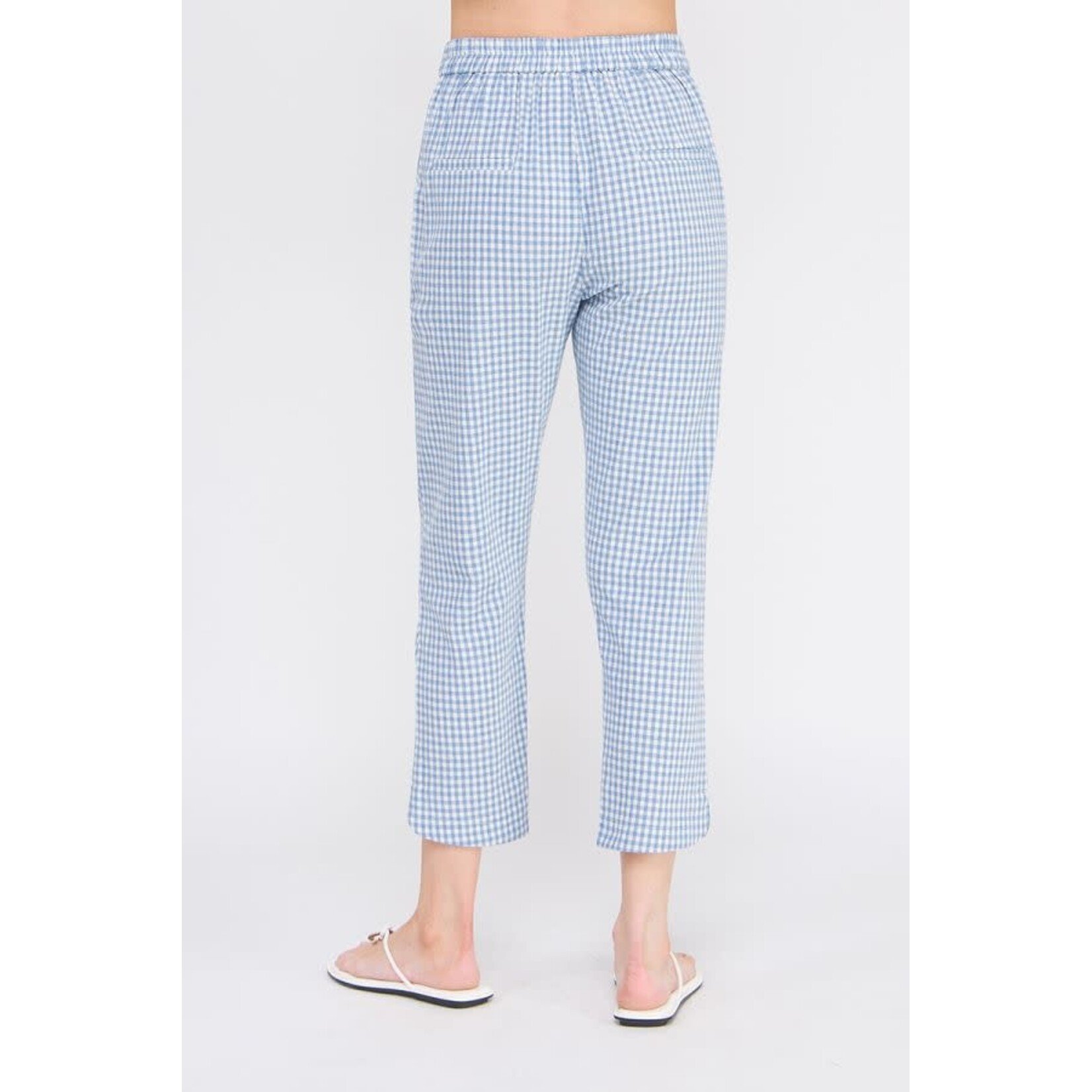 Allie Rose AR Gingham Cotton Pant