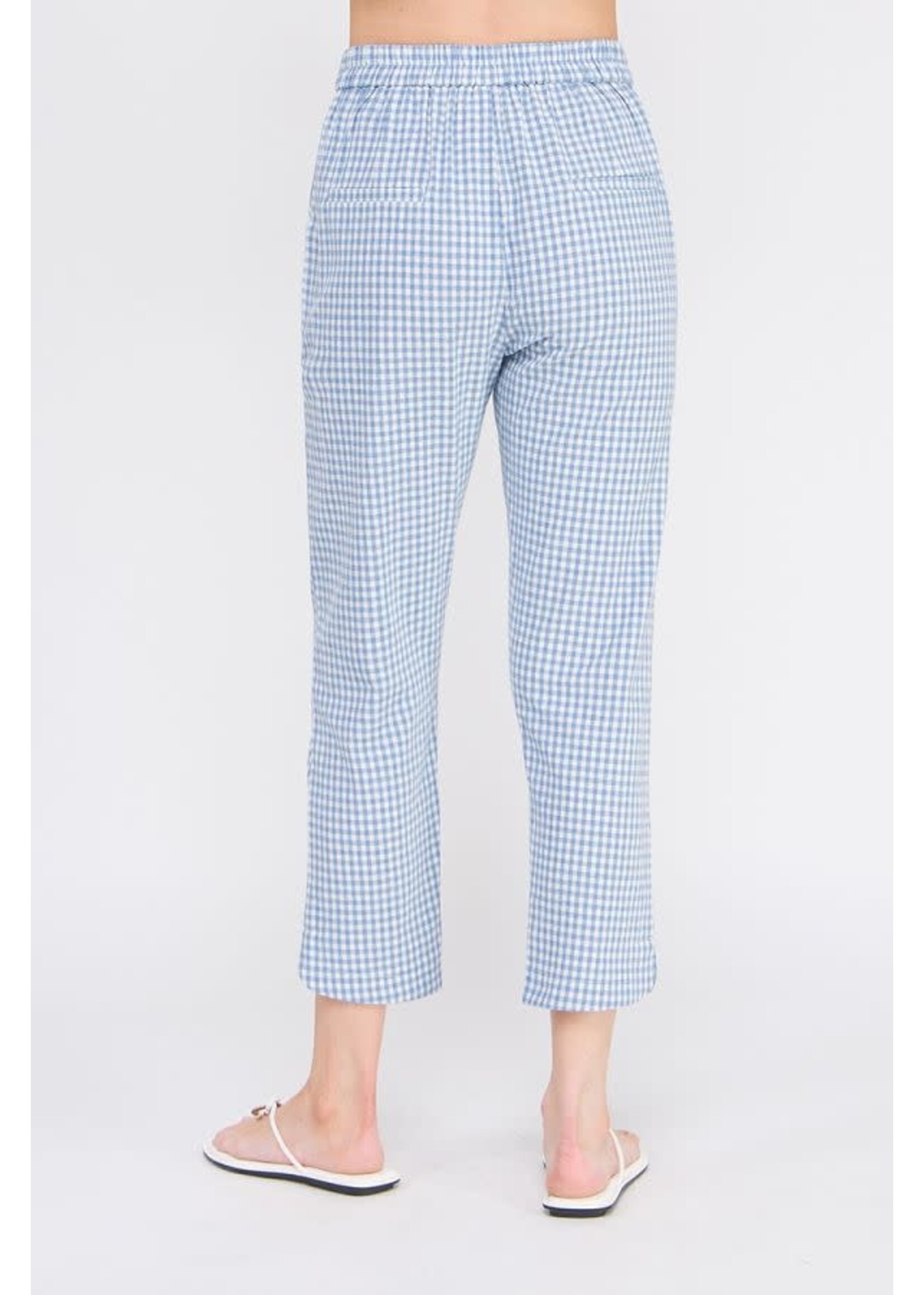 Allie Rose Gingham Cotton Pant