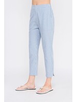 Allie Rose AR Gingham Cotton Pant