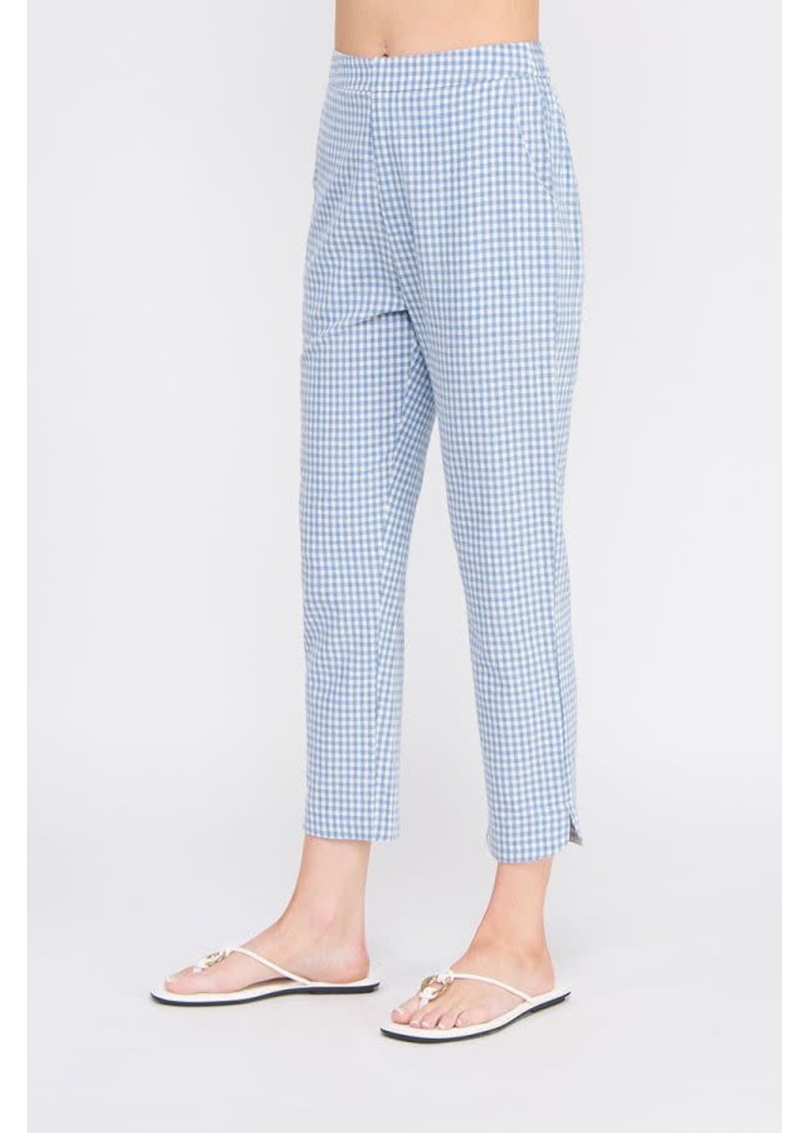 Allie Rose Gingham Cotton Pant