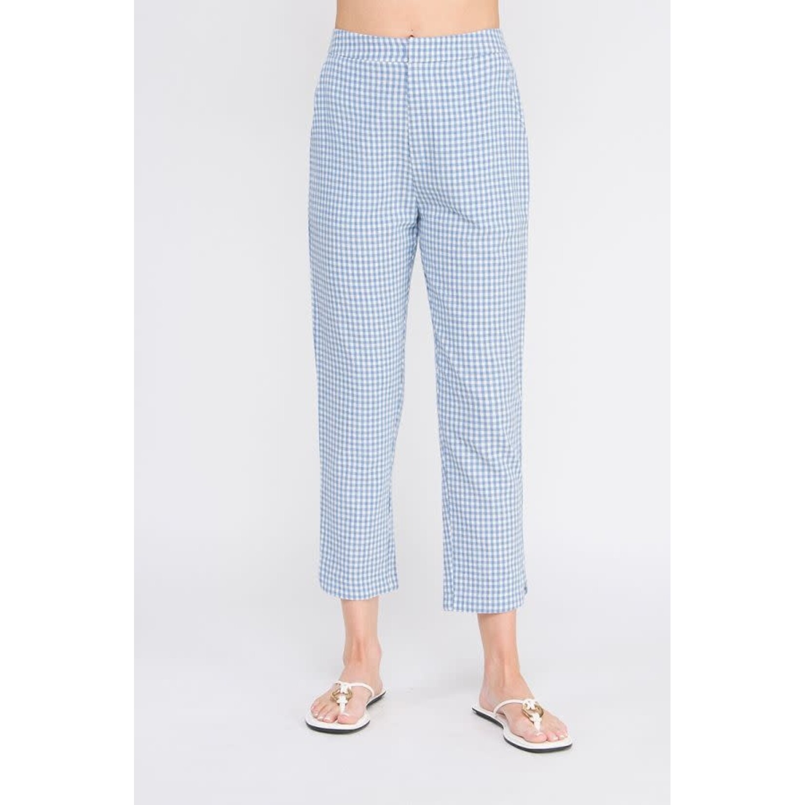 Allie Rose AR Gingham Cotton Pant