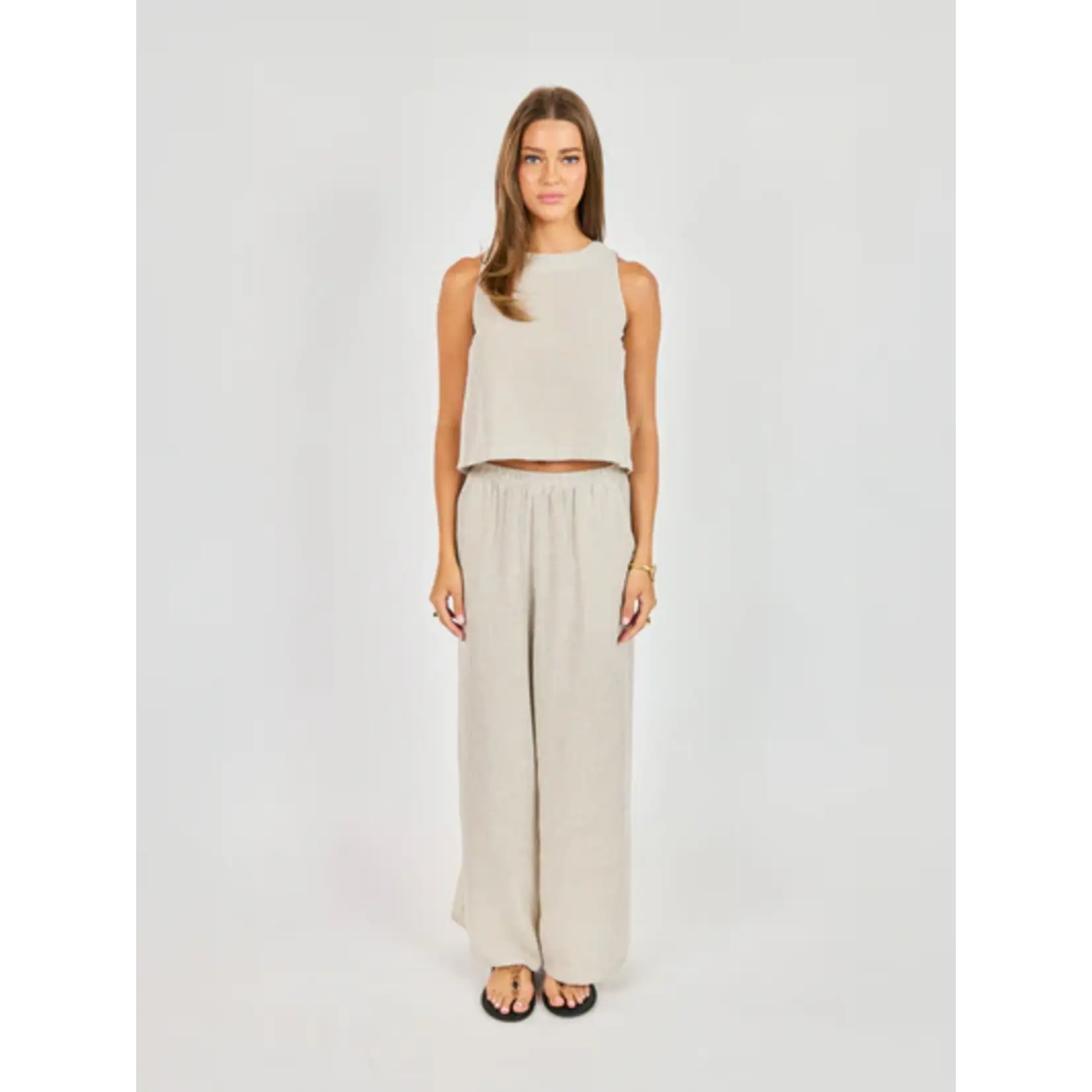 Sadie Sage SS Garden Sun Button Tank