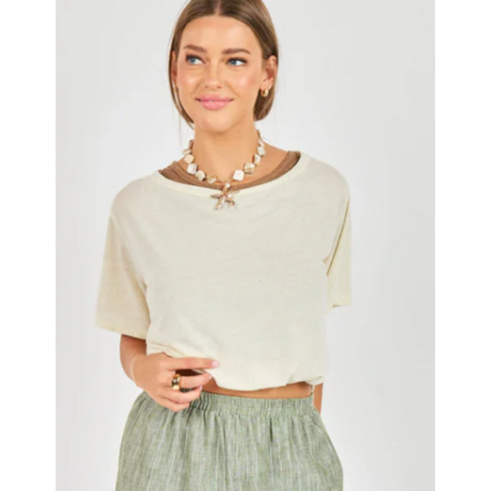 Sadie Sage SS Sandtoys Layered Top