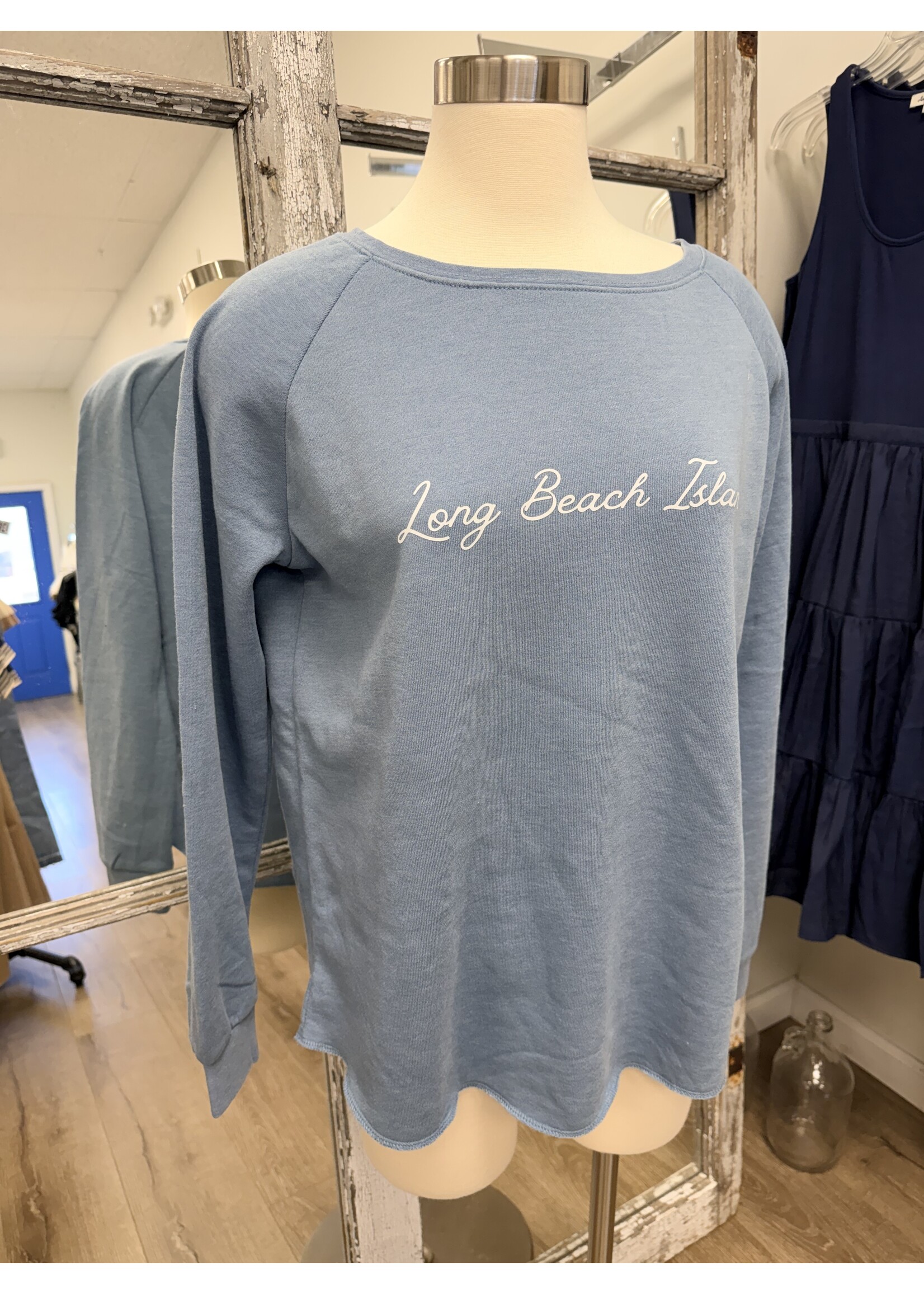 Wink W LBI Script Sweatshirt