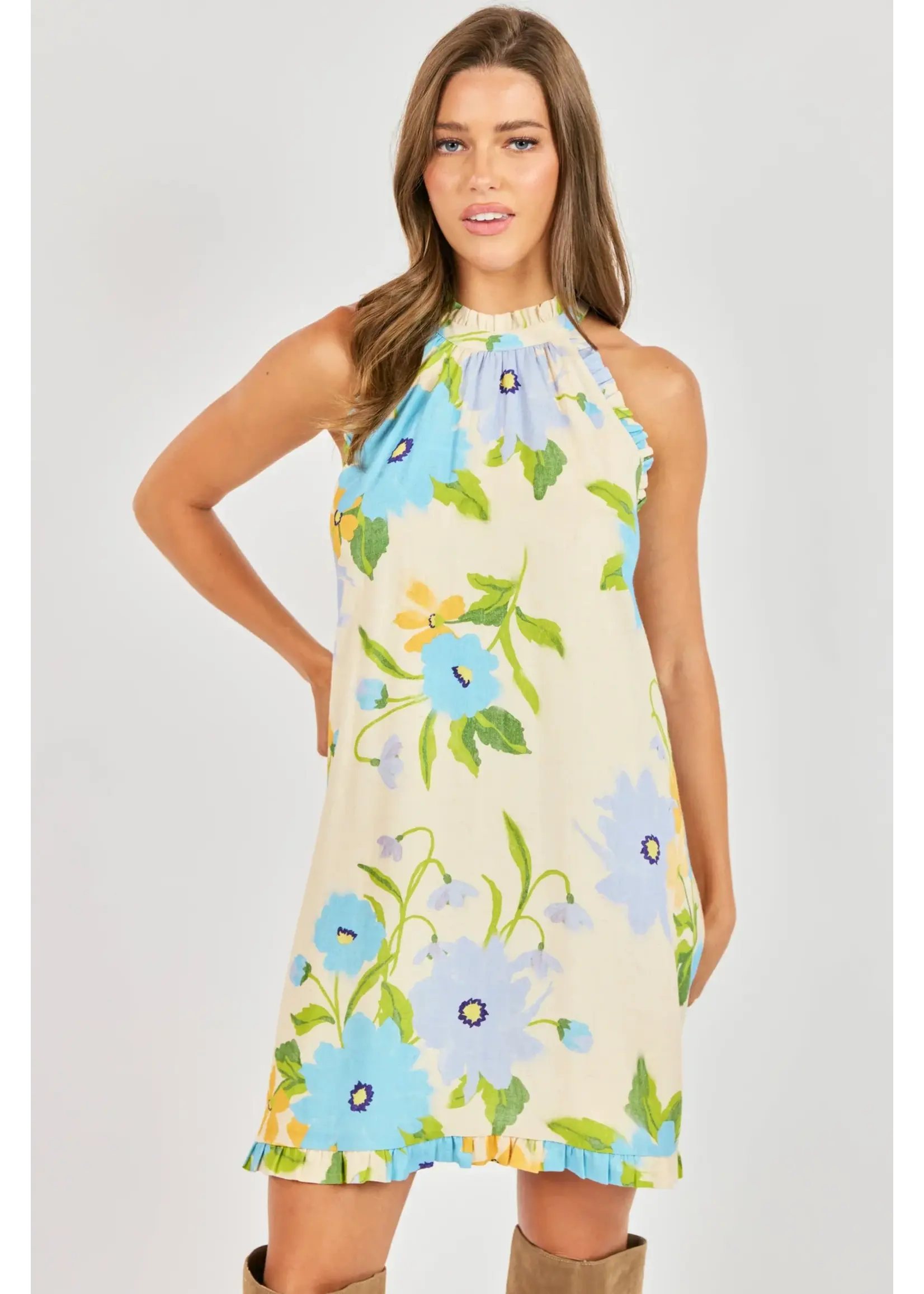 Sadie Sage SS Fresh Cut Mini Dress