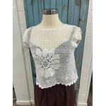 SS Open Field Crochet Top