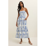 Z Supply Nadine Palm Maxi Dress