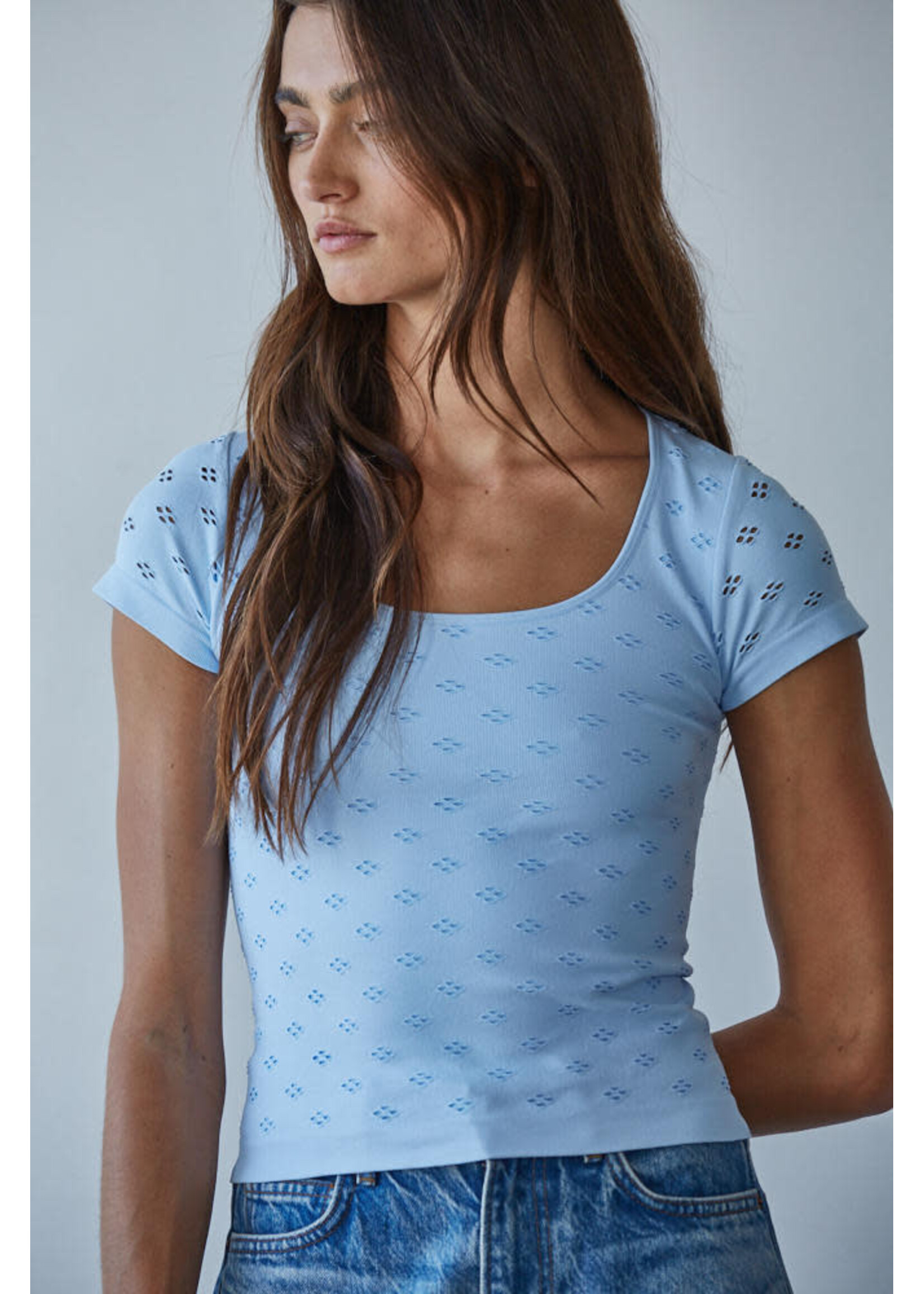 By together Eyelet Baby Tee