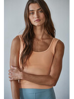 By together Padded Ribbed Tank