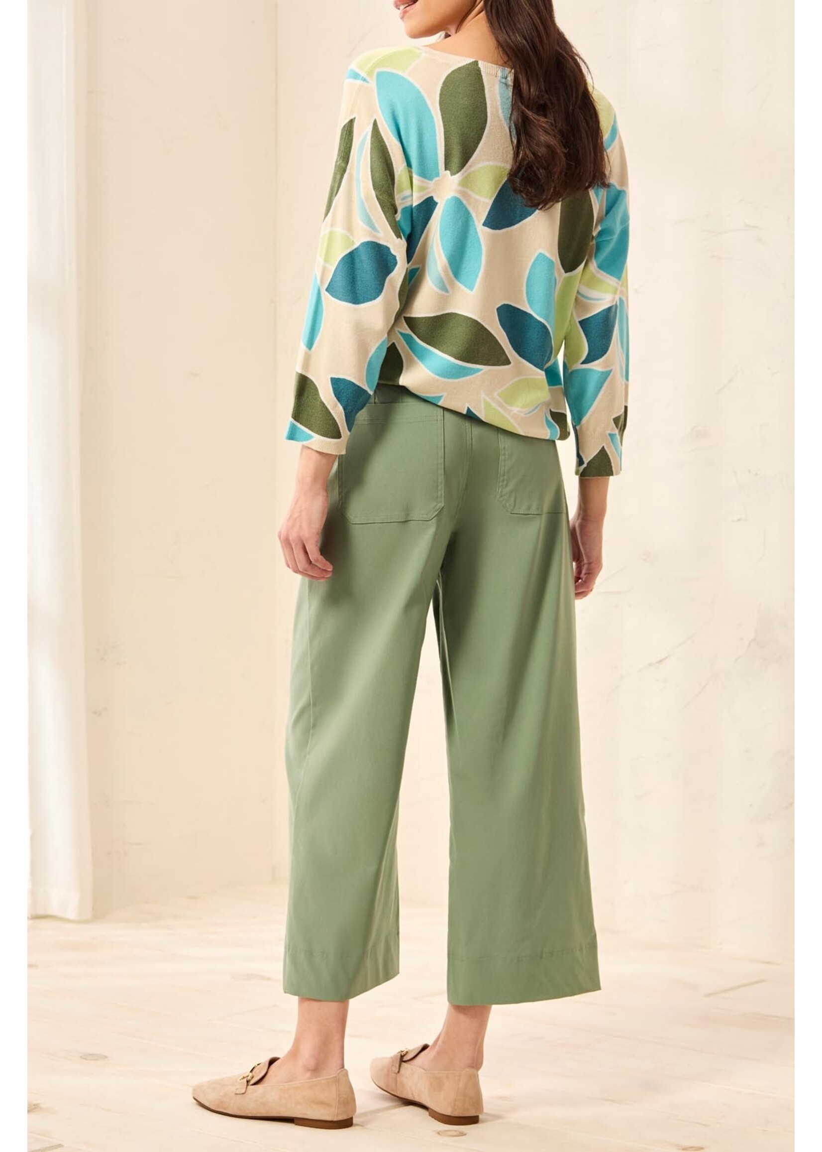 Tribal  High Rise  pocket  Capri