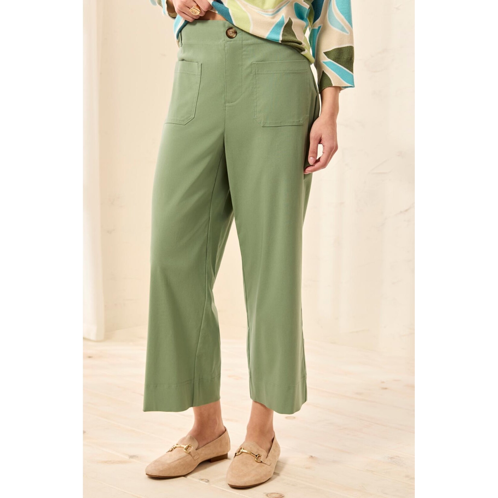 Tribal T High Rise  pocket  Capri