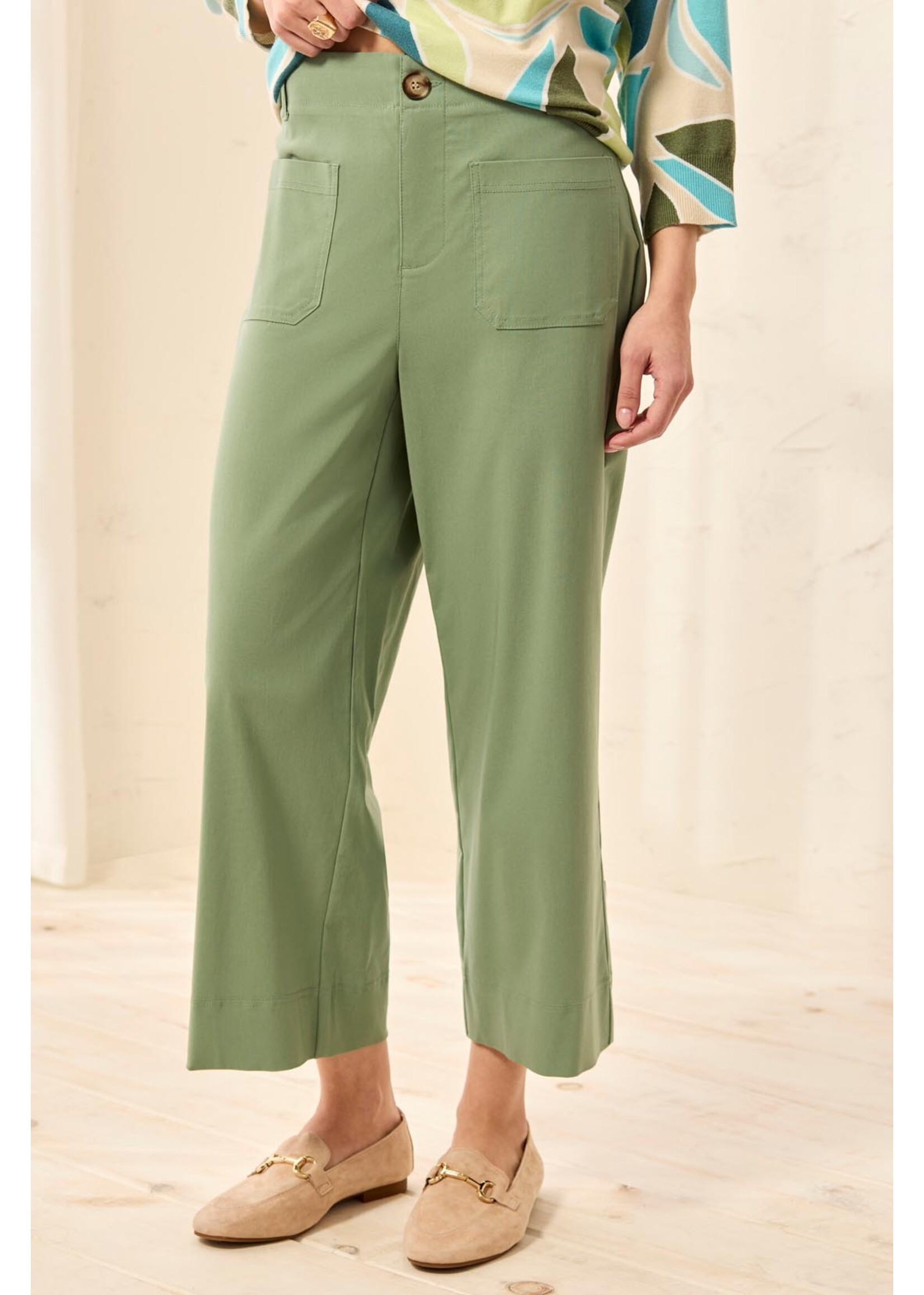 Tribal  High Rise  pocket  Capri