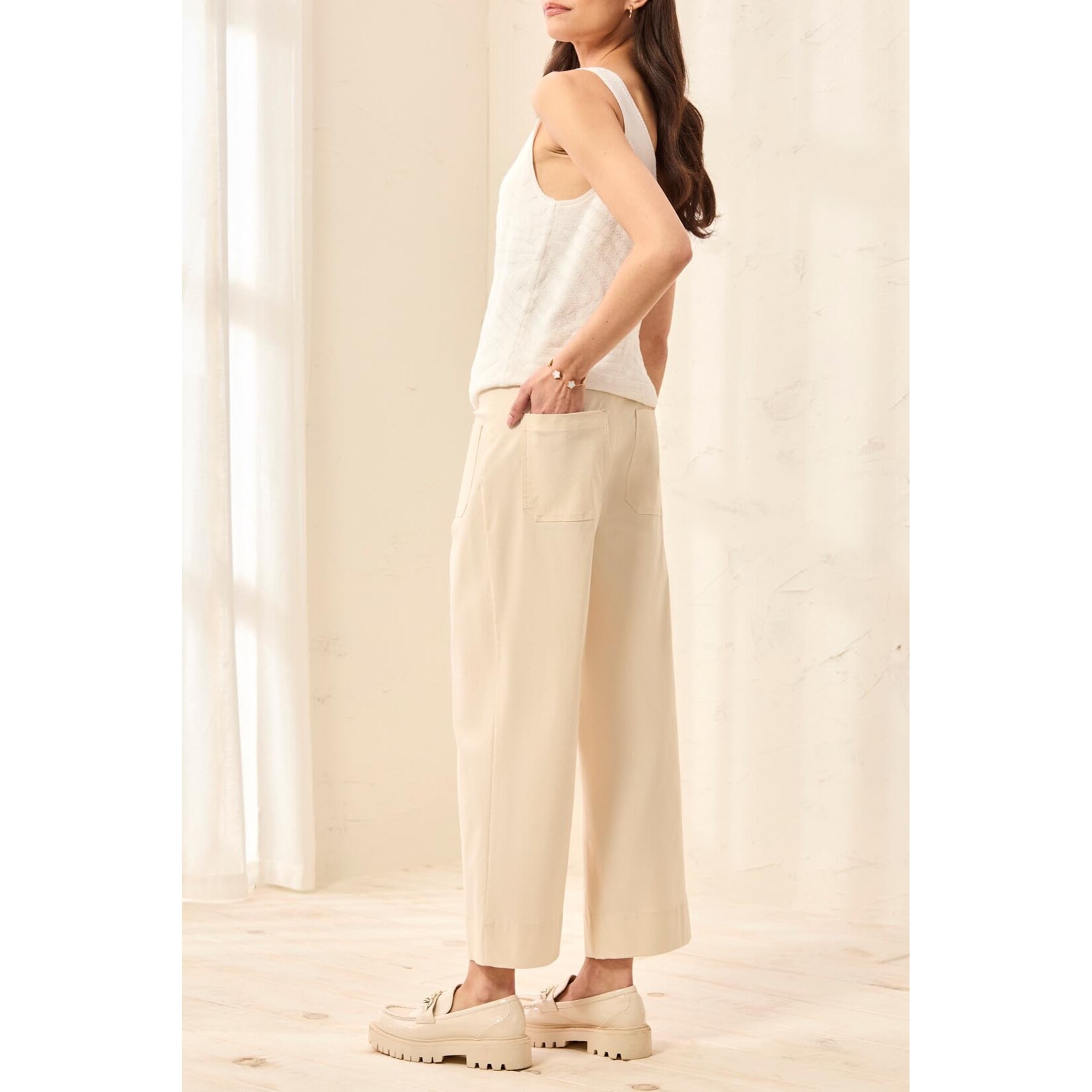 Tribal T High Rise  pocket  Capri