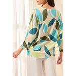 Tribal T Aqua Sky Crew Sweater