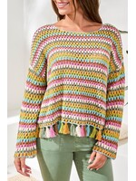 Tribal Long Bell Tassle Sweater