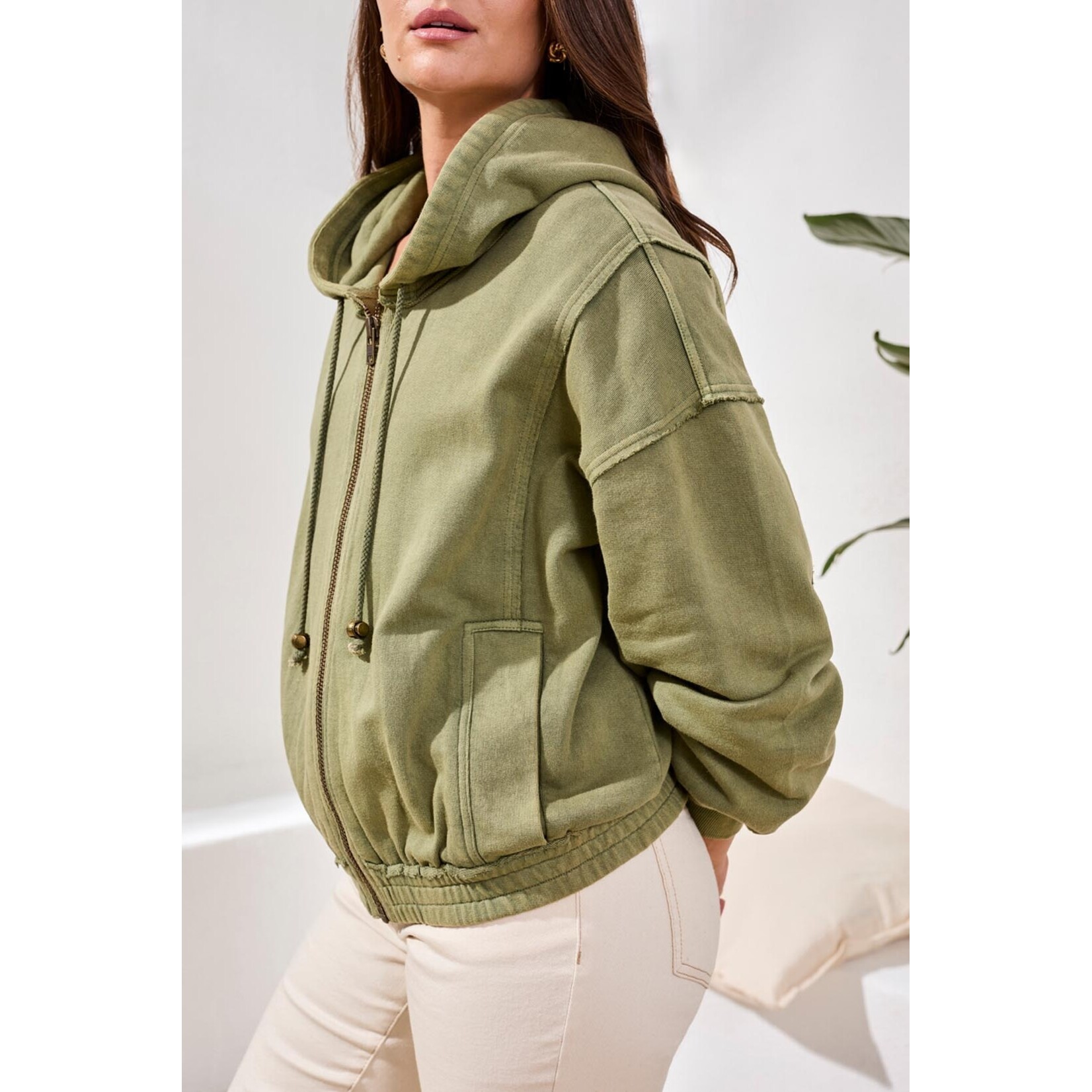 Tribal T Puff Slv Hoodie