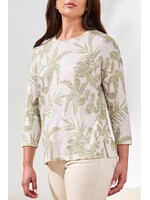 Tribal Kiwi Leaf Soft Crew