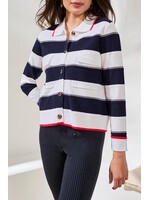 Tribal T Nauticle Stripe Cardi