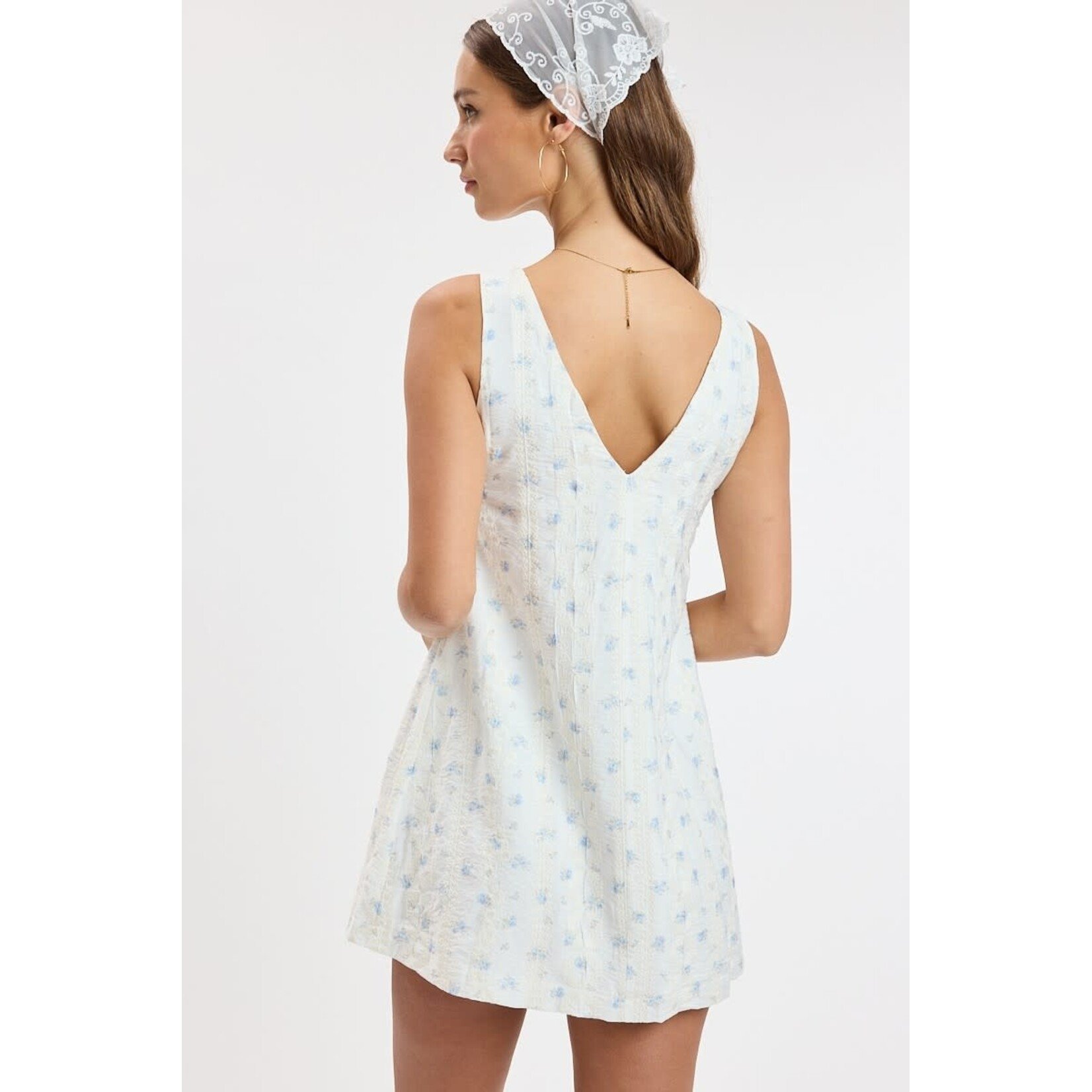 Sky to Moon StM Ditsy Eyelet Dress