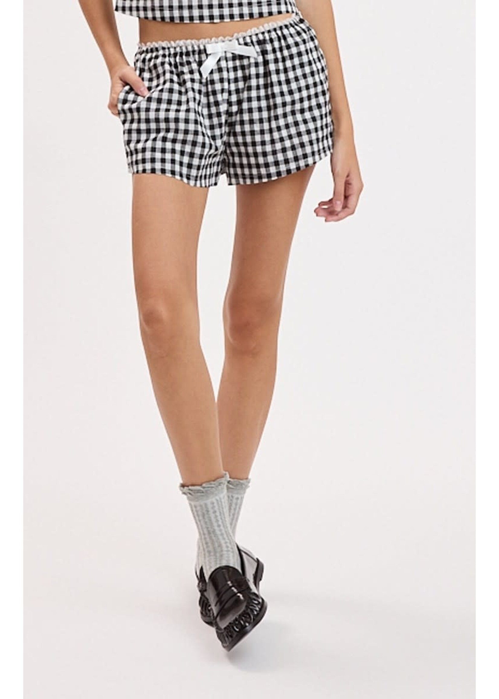 Sky to Moon Gingham Short