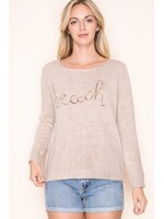 Miracle Beach Embroidered Sweater