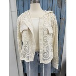 Mystree Crochet Hoodie Jacket