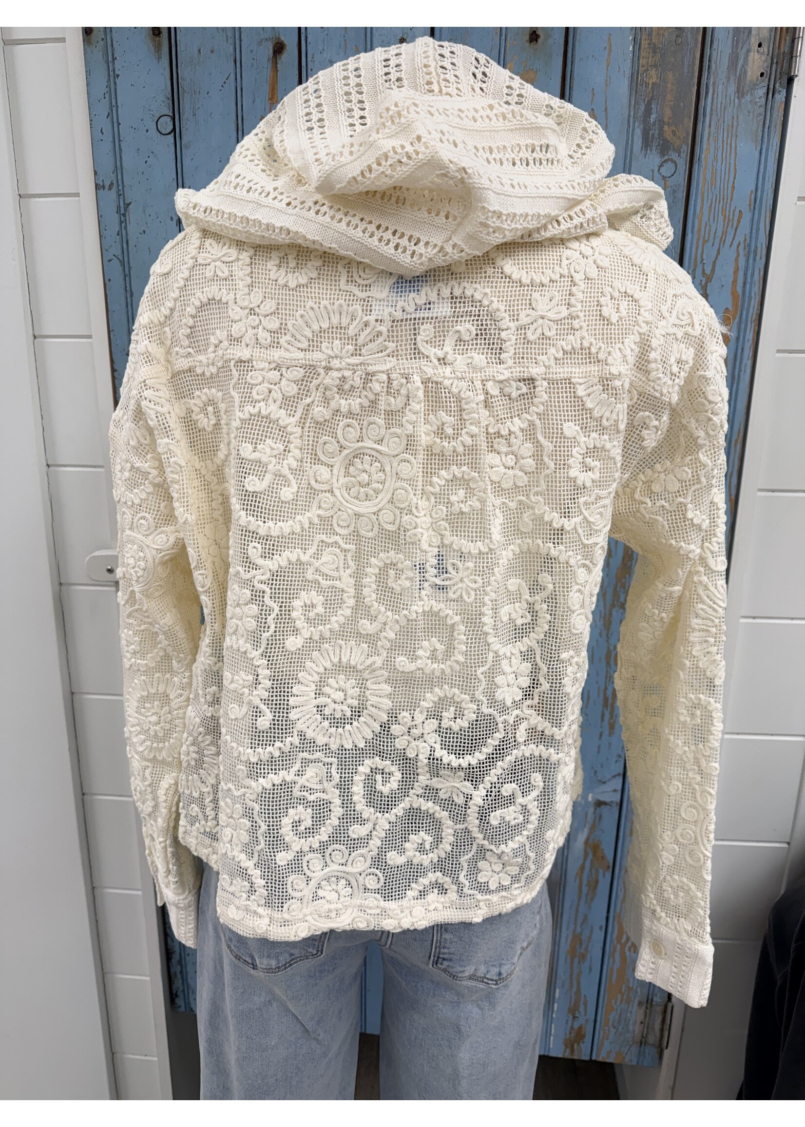 Mystree Myst Crochet Hoodie Jacket