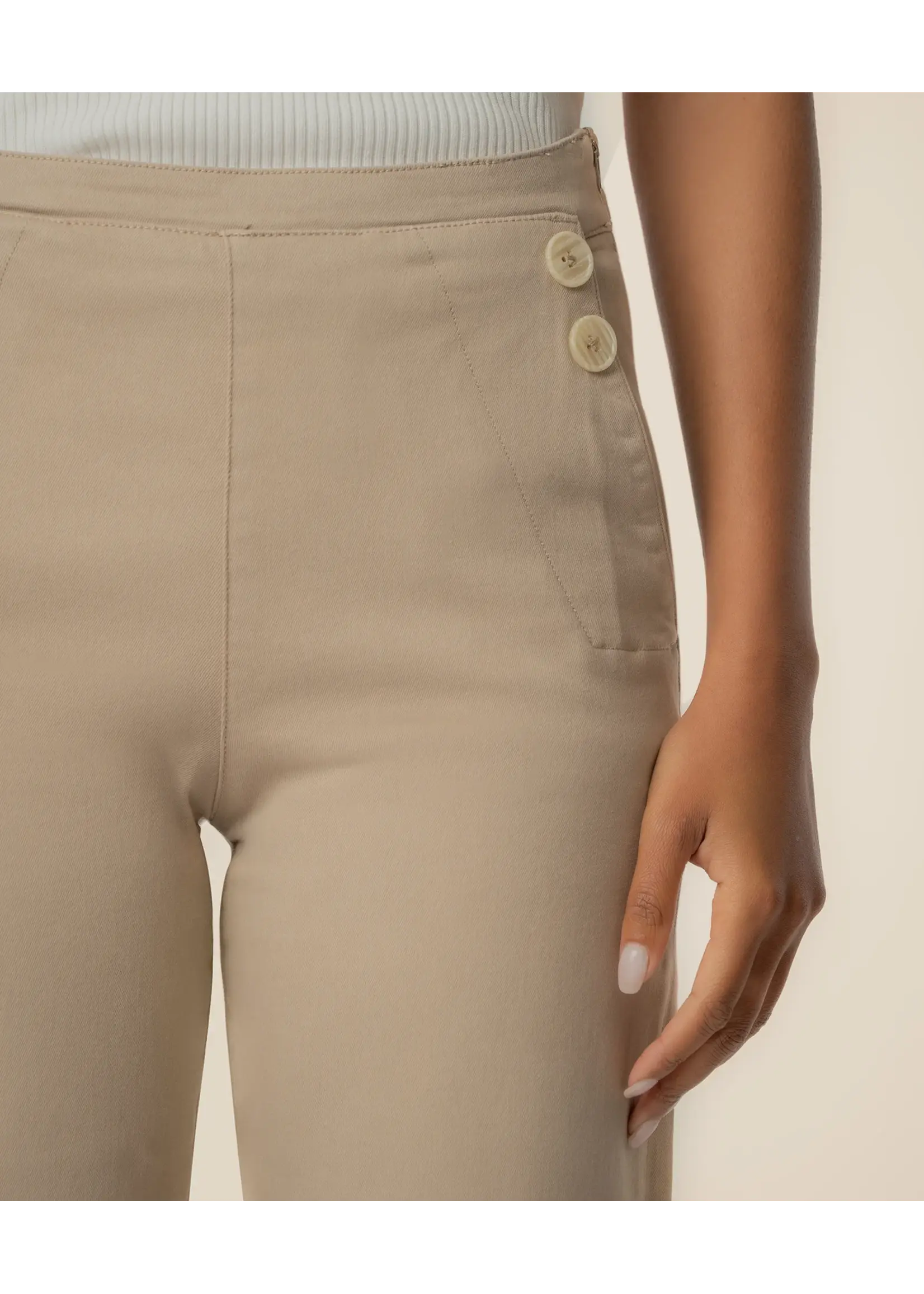 Kut Denim Kut Charlottle Side Zipper Pant