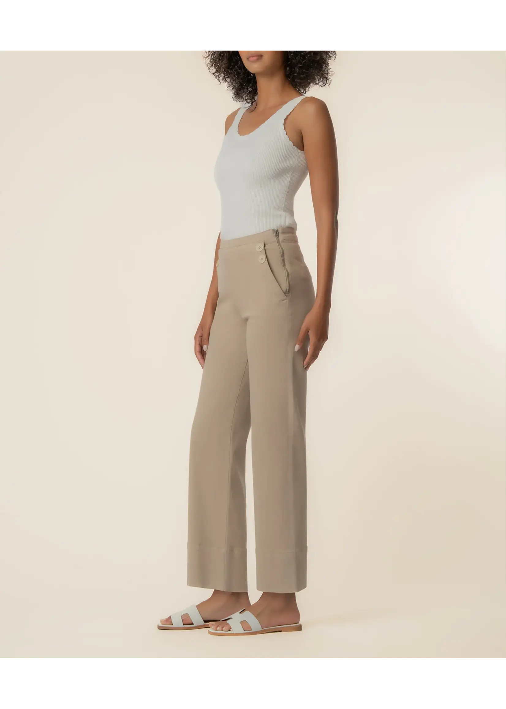 Kut Denim Kut Charlottle Side Zipper Pant